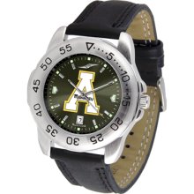 Appalachian State Mountaineers Leather Band AnoChrome-Men's Watch