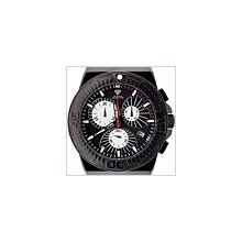 Aqua Master Chronograph Black Rubber Mens PVD Watch