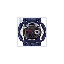 Aqua Master Shock Diamond Mens Blue Watch