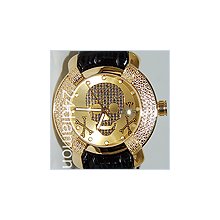 Aqua Master Skull Diamond Mens Watch 00012