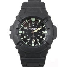 Aquaforce Combat Watch Water Resistant Luminous Glow Quartz Wristwatch