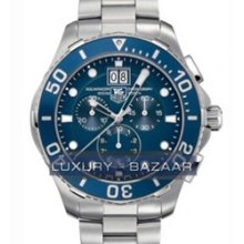 Aquaracer Quartz Chronograph (SS / Blue / SS )