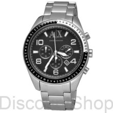 Armani Exchange Chronograph Ax1254 | Metal Bracelet | 47mm | 50m |