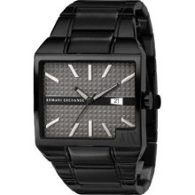 Armani Exchange Men's AX2067 Black Stainless-Steel Quartz Watch w ...