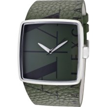 Armani Exchange Men's Green Dial Watch AX6005