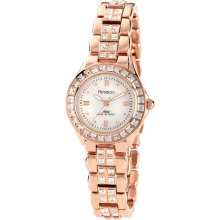 Armitron Armitron Ladies Rose Gold Watch With Mother Of Pearl Dial