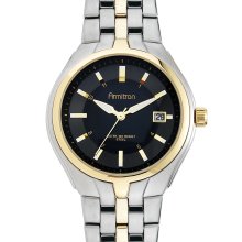 Armitron Mens TwoTone Bracelet Dress Watch - ARMITRON CORPORATION