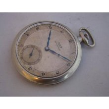 Art Deco Tissot Pocket Watch Original Two Tone Dial