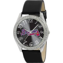 Atlanta Braves Glitz Ladies Watch