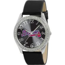 Atlanta Braves Mlb Ladies Glitz Series Watch Internet Fulfillment Ser