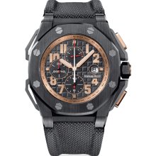 Audemars Piguet Royal Oak Watch Black Arabic Dial 26378IOOOA001KE01