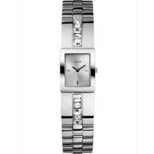 Authentic Guess Guess Pyramid Crystal Bangle Watch U10061l