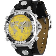 Avianne & Co. MensFlip Collection Diamond Watch 11.63 Ctw