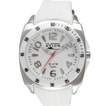 Avion U1500bi Falcon White Mens Gents Designer Watch Rrp Â£249.99