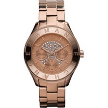 AX5153 Armani Exchange Ladies Rose Gold Watch