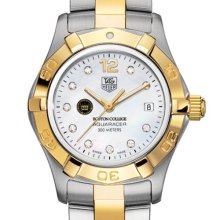 BC TAG Heuer Watch - Women's Two-Tone Aquaracer w/ Diamonds