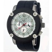 Beirut Men's Watch with Black Rubber and Black Case ...