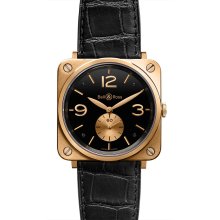 Bell & Ross BR-S Gold Black Dial