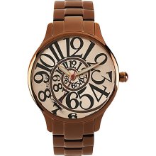 Betsey Johnson Female Brown Polish Watch - Brown