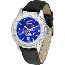 Boise State Broncos BSU Mens Leather Anochrome Watch