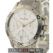 Breguet Type Xx Transatlantique Chronograph Titanium 39mm Silver Dial 3820