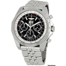 Breitling Bentley 6.75 Black Dial Mens Watch A4436212-B959SS