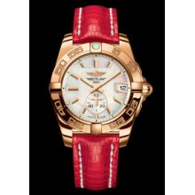 Breitling Galactic 36 Automatic Red Gold Watch #538