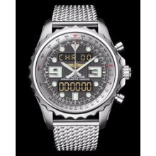 Breitling Professional Chronospace Steel Watch #628