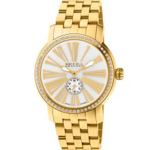 Brera 'Valentina' Diamond Bracelet Watch, 42mm Gold