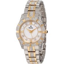 Bulova 98l135 Womens Crystal Watch