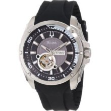 Bulova Bva 96a136 Gents Stainless Steel Case Mineral Watch