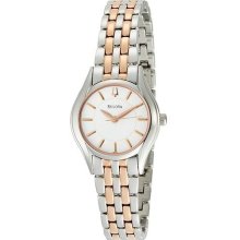 Bulova Two-Tone Ladies Watch 98L143