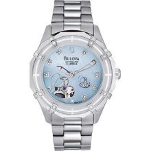 Bulova Women's Solano Dual Aperture Dial Watch 96r151