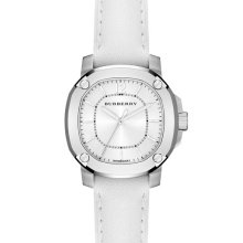 Burberry The Britain Leather Strap Watch, 34mm