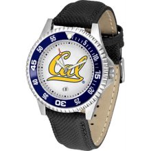 Cal Golden Bears Watch poly/leather band