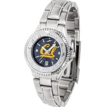 Cal Golden Bears Women's Stainless Steel Dress Watch