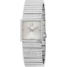 Calvin Klein Women's 'spotlight' Stainless Steel Quartz Diamond Watch