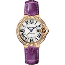 Cartier Ballon Bleu Pink Gold with Diamonds WE902036 Women's Watch