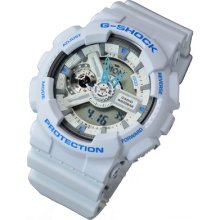 Casio G-shock X-large Analog Digital White Sneaker Sports Watch Ga110sn-7a