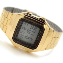 Casio Illuminator Retro Vintage Gold Digital Watch A178 A178wa A178wga-1a