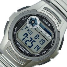 Casio, Sporty Digital,10-year Battery, Dual Time, Multi Alarms, W213d W-213d-1av