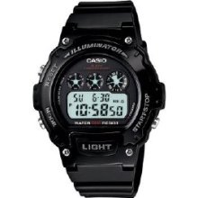 Casio W214hc-1av Wrist Watch - Men - Sports - Digital - Quartz W214HC1