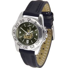 Central Florida Knights Sport Leather Band AnoChrome-Ladies Watch