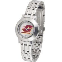 Central Michigan University Ladies Stainless Steel Watch