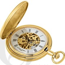 Charles-Hubert, Paris Brass Gold-Plated Mechanical Hunter Case Po ...