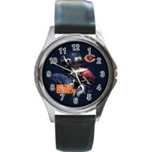 Chicago Bears 15 Round Metal Watch