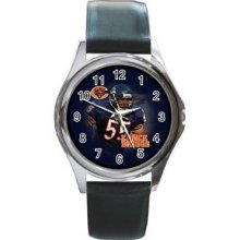 Chicago Bears 17 Round Metal Watch