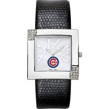 Chicago Cubs Glamour Ladies Fashion Watch