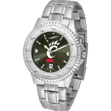 Cincinnati Bearcats UC NCAA Mens Steel Anochrome Watch ...