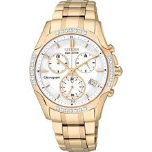 Citizen Eco-Drive Gold-Tone Ladies Watch FB1253-54A